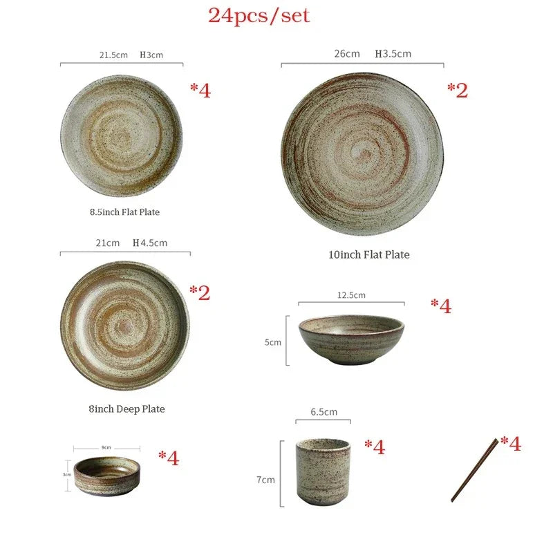 OceanicCeramics | Elegant Deep Blue Dinnerware Set for Special Occasions 7