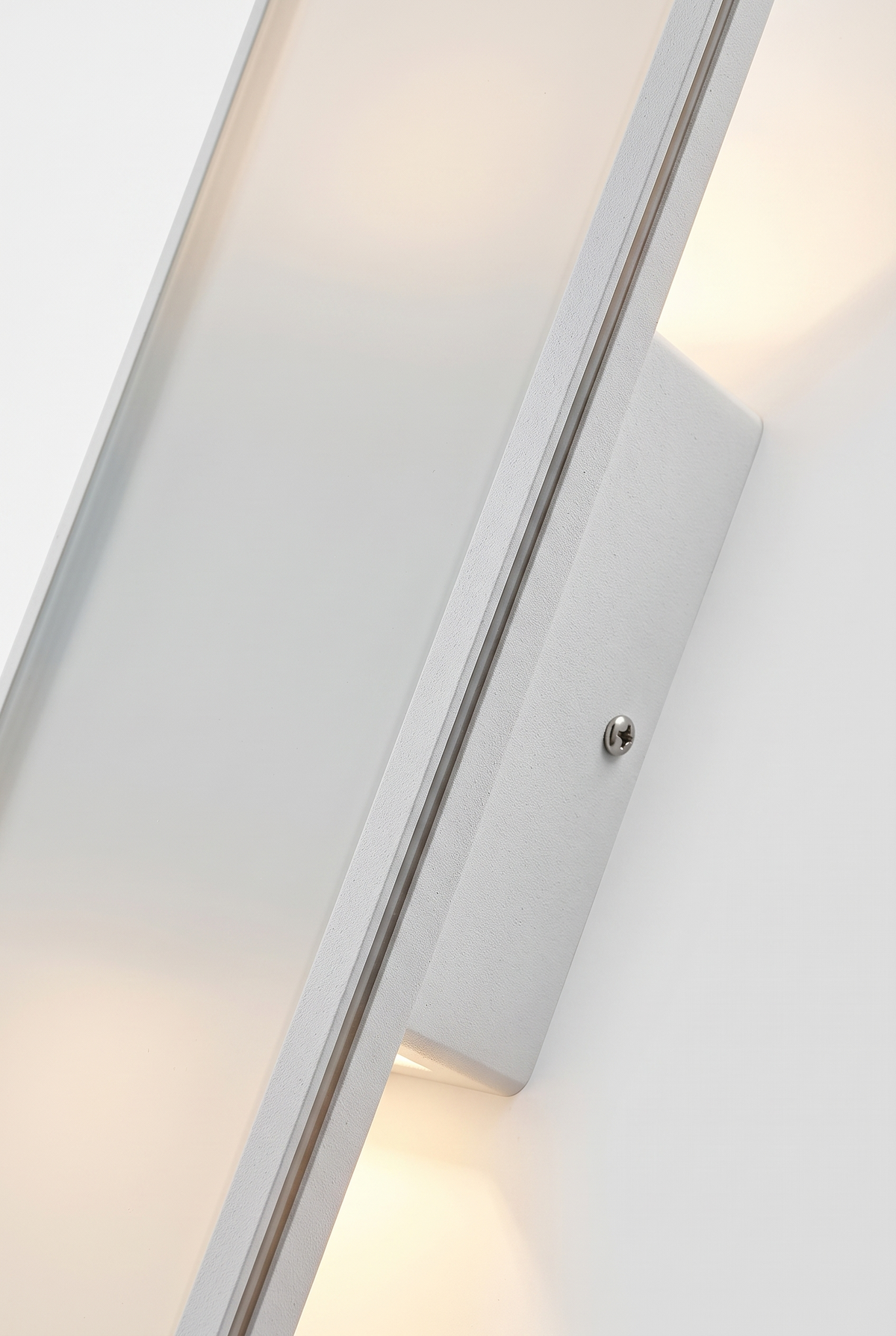 AluminaGlow Outdoor Wall Lantern – angled product view