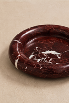 MarbleAura Dark Marble Serving Tray – material and design detail
