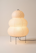 Luminara Japandi Paper Floor Lamp – front product view