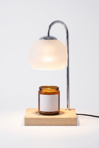 WealdGlow Candle Warmer Lamp with Timer – angled product view