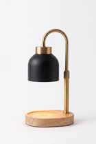 AuraGlow Adjustable Candle Warmer Lamp – material and design detail