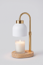 AuraGlow Adjustable Candle Warmer Lamp – front product view