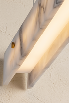 FlorenceStone Marble Pendant Light – in-use room view