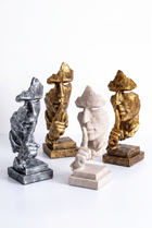 Artisculpt Abstract Resin Face Sculpture – material and design detail