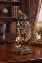 Artisculpt Abstract Resin Face Sculpture – additional product view 10
