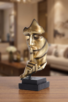Artisculpt Abstract Resin Face Sculpture – additional product view 11