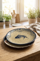 Ceramica Japanese-Inspired Dinnerware Set – lifestyle view in a styled setting