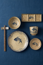 Ceramica Japanese-Inspired Dinnerware Set – angled product view